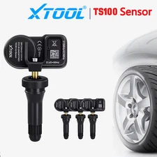 4x XTOOL TS100 TPMS Sensors Tire Pressure System Relearn Tool 433/315Mhz Plastic