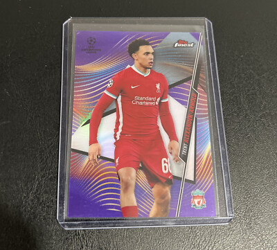 Trent Alexander Arnold Liverpool 2021 Topps Finest Purple Refractor 137/250 
