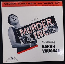 Murder, Inc. Soundtrack - George Weiss - Original Vinyl Album LP
