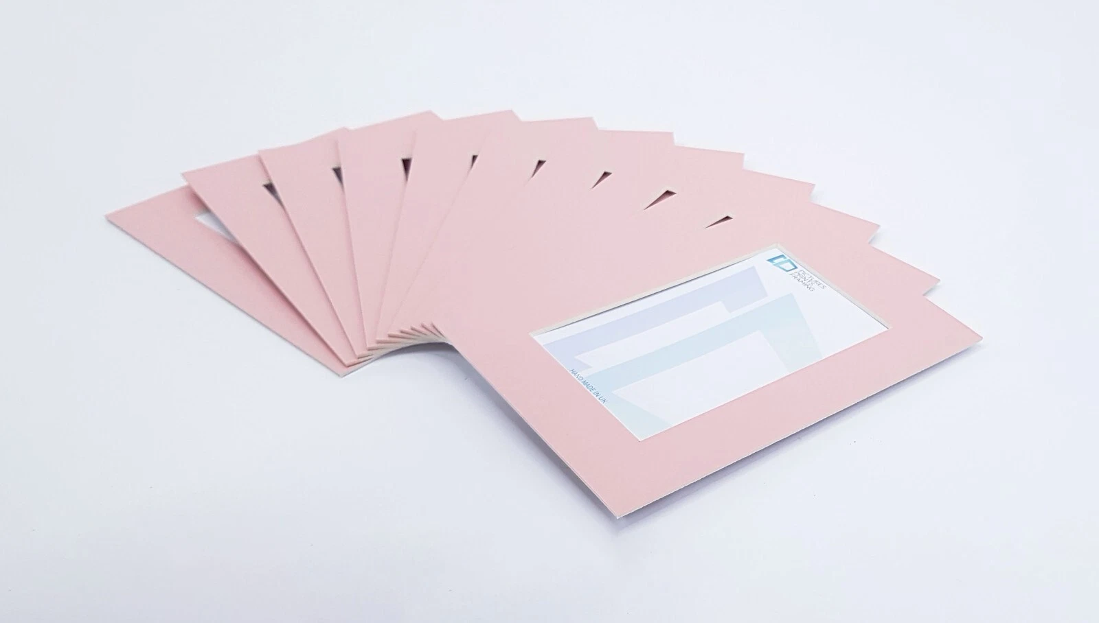Photo Picture Mount Pure white cream core
