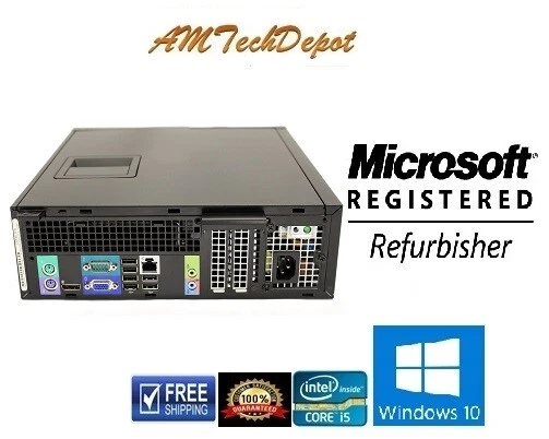 Dell Optiplex 990 Intel Core i5 3.1ghz 8GB Win10 Pro 64-BIT 500GB HDD - Image 4 of 4