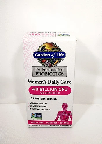 Garden Of Life Women's Daily Care 40 BILLION CFU Probiotic Supplement 