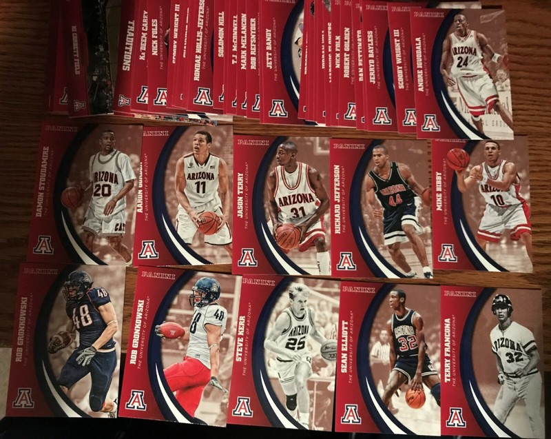 2016 ARIZONA COLLEGIATE COMPLETE SET 1-50 GRONK X2 AARON GORDON ELLIOT KERR