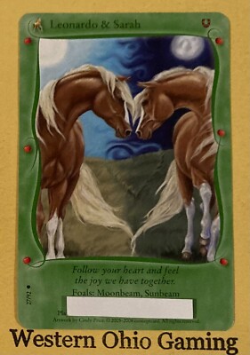 Bella Sara Baby Bella Leonardo & Sarah #27/92 NEW CCG TCG Trading Card Game