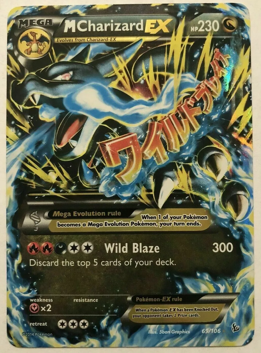 M Charizard EX (X) - XY - Flashfire - Pokemon