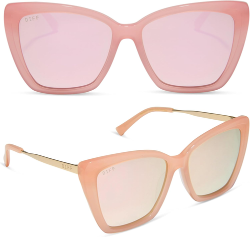 DIFF Becky II Designer Oversized Cat Eye Sunglasses for Women UV400 Protection - Picture 9 of 12