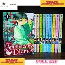 The Apothecary Diaries Novel Book Set Volume 1-14  Version FULL SET + DHL