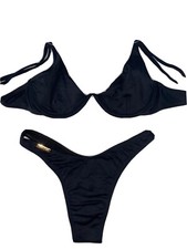 Brazilian Swimming Bikini set swimwear black