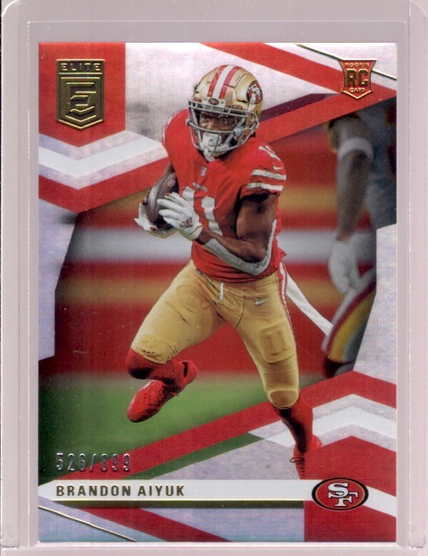 BRANDON AIYUK 2020 Panini Chronicles Donruss Elite #219 Rookie RC #/899