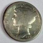 1925-D Mercury Dime, 90% Silver Dime Semi Key Date