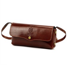 Leather Crossbody Bag Women / Handmade Italian Leather Purse / Small Minimalist