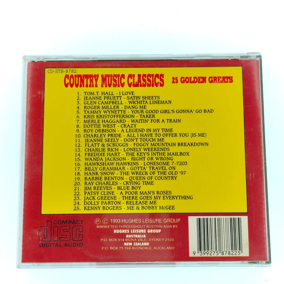 Country Music Classics - 25 Golden Greats - CD - Image 2 of 2