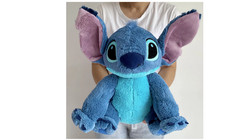 REGALO BAMBINA PELUCHE STITCH GIGANTE DI 60 CM