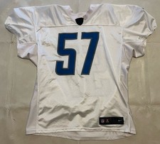 2017 DETROIT LIONS #57 PRO CUT PRACTICE WORN SIZE 52 JERSEY NIKE NFL FOOTBALL