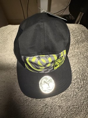 PUMA BVB Five Panel Cap Cap Puma Black schwarz neongrün Neu
