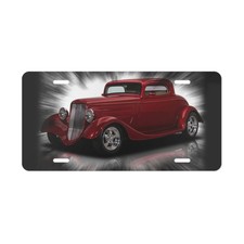 1933 Ford Coupe License Vanity Plate