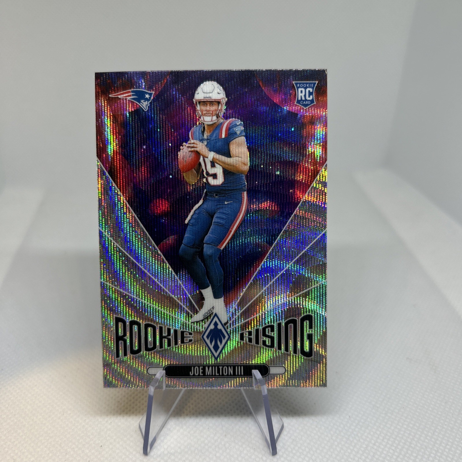 2024 Panini Phoenix - Rookie Rising Joe Milton III #RR-JMN Hyper (RC) A456