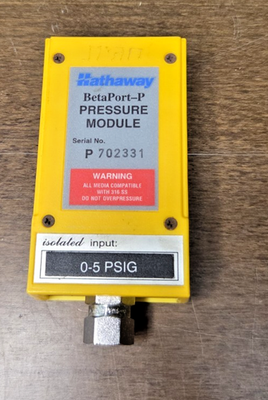#ad #ad Hathaway BetaPort P Pressure Module 0 5 PSIG $100.00