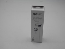Free shipping. Brand new. Sony MDR-EX155 W White Stereo Headphones.