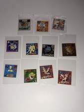 Lot 11 Vintage Japanese Pokemon Stickers Lot Amada