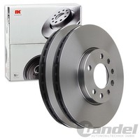 2X NK Bremsscheiben 288Mm BelÜFtet Vorne Passend FÜR Lotus Elise Opel Calibra