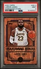2025 TOPPS HARDWOOD STARS #HS-2 LEBRON JAMES PSA 9