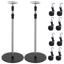 fshihine Boat Cover Support Poles 2 Pack, Stainless Steel Pontoon 2-Pack