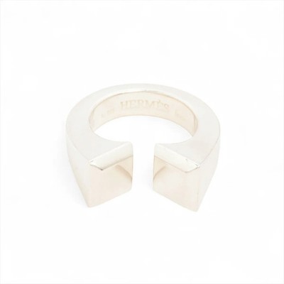 Hermès Clou de Forge PM 2023 Ring 48 925 11,6 g Silber