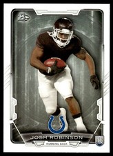 2015 BOWMAN JOSH ROBINSON #99 RC INDIANAPOLIS COLTS 3734