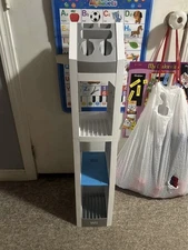 Nintendo Wii Storage Tower Stand Holds Console, Games & Controllers 35”