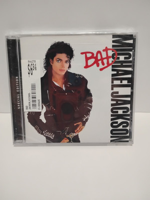 New Unopened 2001 Special Editon Michael Jackson Bad CD Sealed Bonus Tracks.....