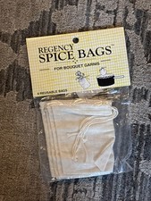 Regency 4 Piece Spice Muslin Bags 3X4" Reusable