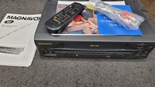 Magnavox VR601BMG22 Hi-Fi 4-Head VCR VHS Player Manual Remote Works