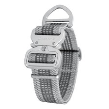 Dog Collar 1.5 Inch Wide Extra Strong Aluminum Quick Release Nylon Dog Collar...
