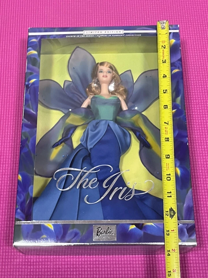 2001 Mattel The Iris Barbie Flowers In Fashion Collection NIB Vintage Y2K - Изображение 4 из 4