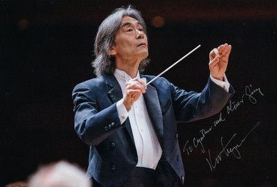 KENT NAGANO - original signiertes Großfoto 20 x 30 cm Autogramm signed