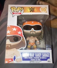 WWE Macho Man Randy Savage #10 Action Figure With Protector Funko Pop! Vinyl: