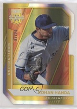 2021 Panini Elite Extra Edition Aspirations Gold Die-Cut 5/24 Rohan Handa 1u6