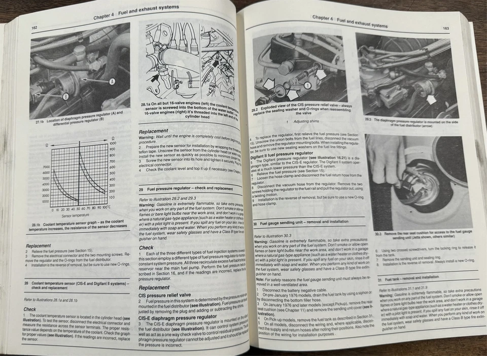 1975-1989 Volkswagen Haynes ремонт ручной кролик гольф Jetta Scirocco пикап газ - Изображение 4 из 4