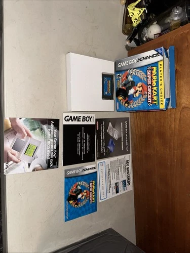 Nintendo Game Boy Advance Mario Kart Super Circuit CIB Players Choice