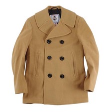 Sterlingwear of Boston, Mens Authentic Wool Blend Peacoat - Made in USA