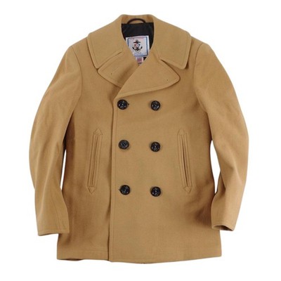 Sterlingwear of Boston, Mens  Authentic Wool Blend Peacoat - Made in USA