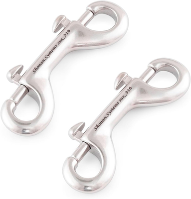 #ad #ad Double Ended Snap Hooks 2 Pack Heavy Duty Double Ended Trigger Bolt Snaps Stai $26.99