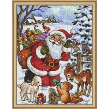 PixelHobby Santa & Friends Mosaic Art Kit