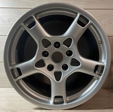 1x Cerchio in Lega 19 Pollici 11.5" 5x130 99736216200 Porsche Carrera Rim Wheel