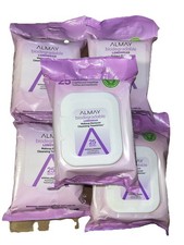 5 Pack Almay Longwear Makeup Remover Towelettes, 25 Ct