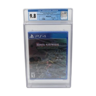 Ninja Saviors Return of the Warriors PS4 CGC 9.8 A+ Sealed NTSC-U
