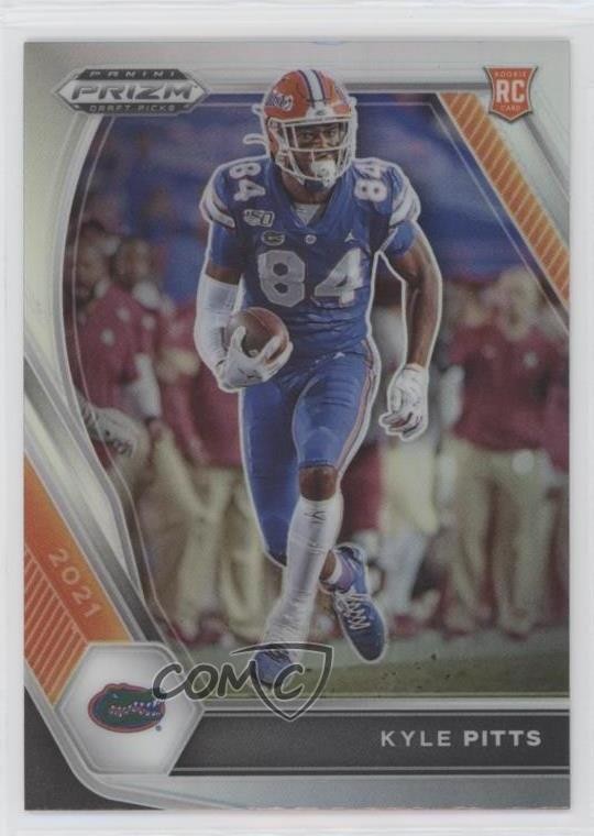 2021 Panini Prizm Draft Picks Silver Prizm Kyle Pitts #108 0ey4