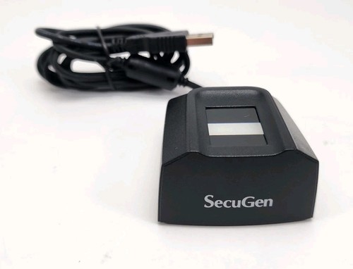 SecuGen HU20-A Hamster Pro 20 USB Fingerprint Reader, Black, 500 DPI Resolution - Afbeelding 3 van 8