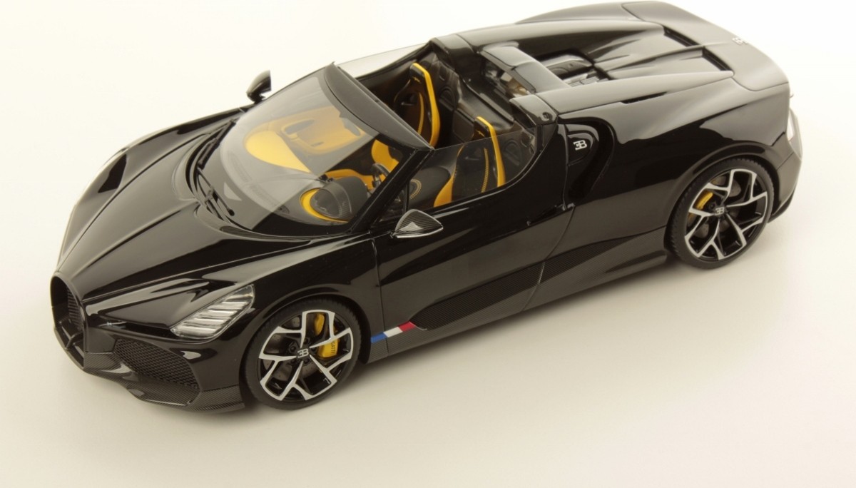 Bugatti W16 Mistral Black (MRコレクション1/18) BUGATTI W16 MISTRAL Black in 1:18 scale by MR Collection | eBay